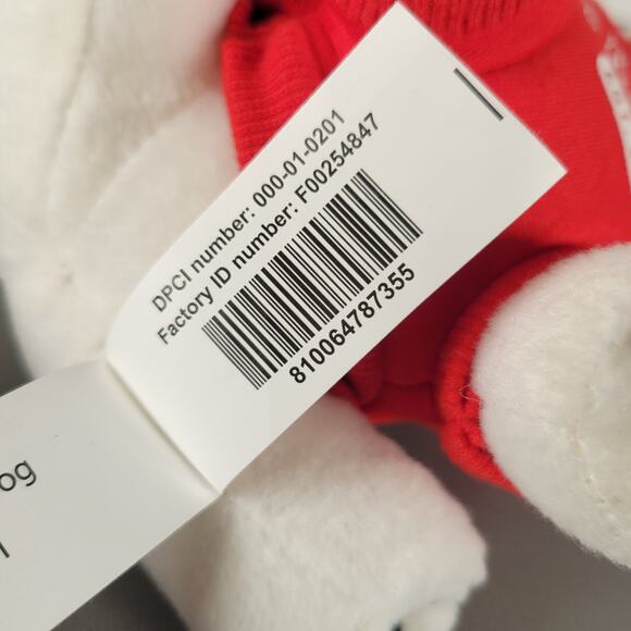 Target Bullseye Dog Plush 2023 Hoodie Recruitment TAG0201 7" Stuffed Toy - Picture 9 of 16